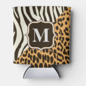 Rafraîchisseur Pour Canette Leopard et Zebra (Devant)