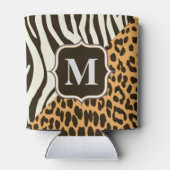 Rafraîchisseur Pour Canette Leopard et Zebra (Dos)