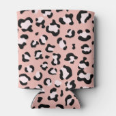 Rafraîchisseur Pour Canette Léopard Print, Léopard Spots, Rose Léopard (Dos)