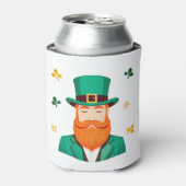 Rafraîchisseur Pour Canette Leprechaun Clover Shamrock Patrick's Day (Can devant)