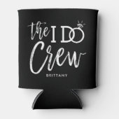 Rafraîchisseur Pour Canette L'équipage I Do | Nom Customisé (Devant)