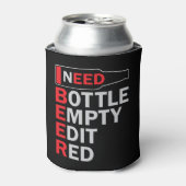 Rafraîchisseur Pour Canette Les 10 commandements de la bière (Can devant)