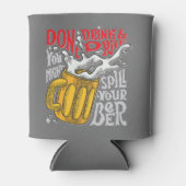 Rafraîchisseur Pour Canette Les 10 commandes de bière (Devant)