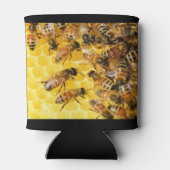Rafraîchisseur Pour Canette Les abeilles sur Honeypeb Can Coozy (Dos)