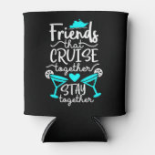 Rafraîchisseur Pour Canette Les amis qui croisent ensemble Restez ensemble Cad (Devant)