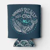 Rafraîchisseur Pour Canette LES BALEINES SONT VRAIMENT COOL Plage Côtière Peut (Dos)