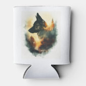 Rafraîchisseur Pour Canette Les bergers allemands comme guides fantomatiques (Devant)