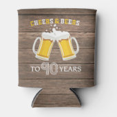 Rafraîchisseur Pour Canette Les bières et les fromages rustiques à 90 ans peuv (Devant)