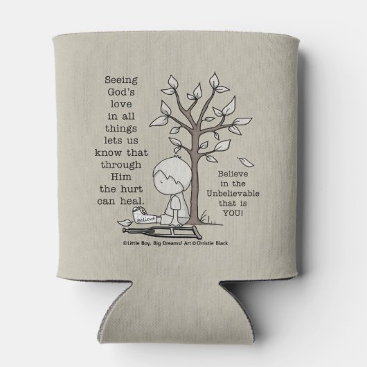 Rafraîchisseur Pour Canette Les blessures peuvent guérir (Dos)