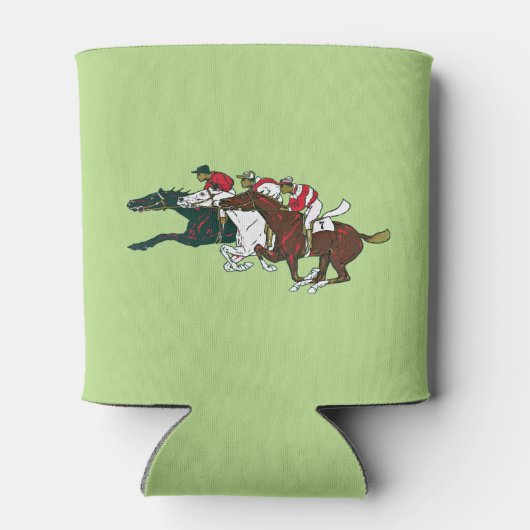 Rafraîchisseur Pour Canette Les chevaux de course peuvent se refroidir (Dos)