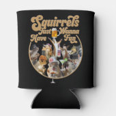 Rafraîchisseur Pour Canette Les écureuils veulent juste s'amuser peut refroidi (Dos)