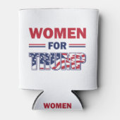 Rafraîchisseur Pour Canette Les femmes pour Trump (Devant)
