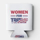 Rafraîchisseur Pour Canette Les femmes pour Trump (Dos)