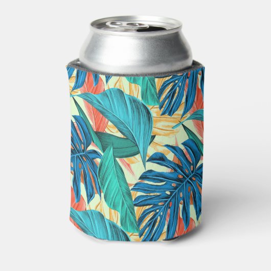 Rafraîchisseur Pour Canette Les Feuilles tropicaux peuvent se refroidir (Can Dos)