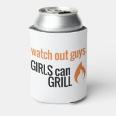 Rafraîchisseur Pour Canette Les Filles Peuvent Griller Peuvent Rafraîchir (Can Dos)