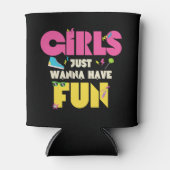 Rafraîchisseur Pour Canette Les Filles Voulaient Juste Avoir Amusant Nostalgie (Devant)