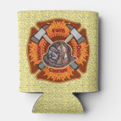 Rafraîchisseur Pour Canette Les flammes des pompiers peuvent refroidir (Dos)