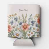 Rafraîchisseur Pour Canette Les Fleurs sauvages colorés peuvent refroidir (Dos)