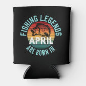 RAFRAÎCHISSEUR  POUR CANETTE LES LÉGENDES DE PÊCHE SONT NÉES EN AVRIL (Devant)