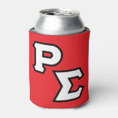 Rafraîchisseur Pour Canette Les lettres peuvent refroidir - Rouge (Can devant)