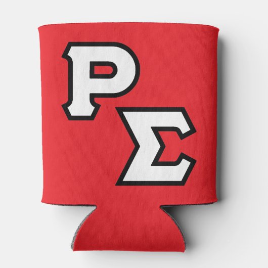 Rafraîchisseur Pour Canette Les lettres peuvent refroidir - Rouge (Dos)