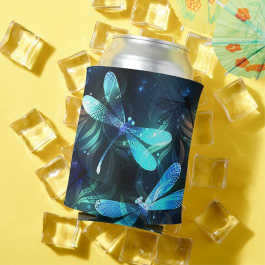 Rafraîchisseur Pour Canette Les libellules du lac (Été in situ)