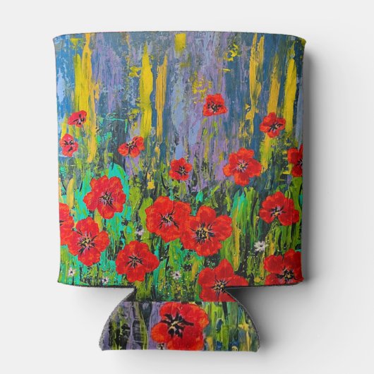 Rafraîchisseur Pour Canette Les pavots peuvent refroidir (Dos)