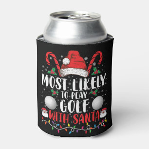 Rafraîchisseur Pour Canette Les Plus Probables De Jouer Au Golf Avec Père Noël