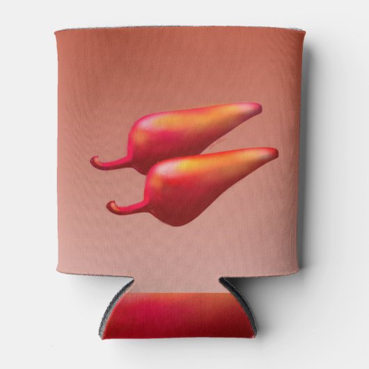 Rafraîchisseur Pour Canette Les poivrons rouges peuvent refroidir 2 côtés (Devant)