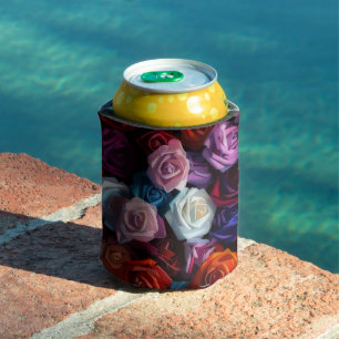 Rafraîchisseur Pour Canette Les Roses Colorés Peuvent Cosy