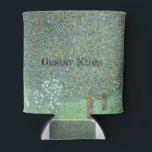 Rafraîchisseur Pour Canette Les Rosiers de Gustav Klimt sous les arbres<br><div class="desc">Les Rosiers de Gustav Klimt sous la célèbre peinture des arbres (1905).</div>