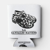 Rafraîchisseur Pour Canette LES SANDALES MATIENS ! (chien) (Dos)