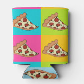 Rafraîchisseur Pour Canette les tranches de pizza peuvent refroidir (Dos)