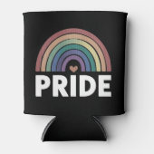 Rafraîchisseur Pour Canette Lesbian Funny Gay pride LGBT Rainbow (Devant)