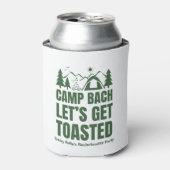 Rafraîchisseur Pour Canette Let's Get Toasted Bachelorette Green (Can devant)