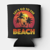 Rafraîchisseur Pour Canette Let's Go To The Beach (Dos)