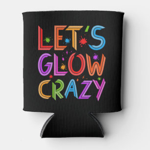 Rafraîchisseur Pour Canette Lets Llow Crazy Party Retro Neon 80s Rave Color