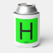 Rafraîchisseur Pour Canette Letter H periodic table of elements (Can Dos)