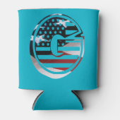 Rafraîchisseur Pour Canette Lettre G Monogramme Initial USA (Devant)