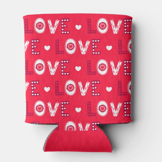 Rafraîchisseur Pour Canette Lettres décorées (Dos)