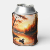 Rafraîchisseur Pour Canette Lever de soleil sur le lac (Can devant)