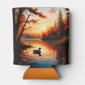 Rafraîchisseur Pour Canette Lever de soleil sur le lac (Dos)