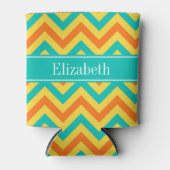 Rafraîchisseur Pour Canette LG Chevron Zig Zag Monogram (Devant)