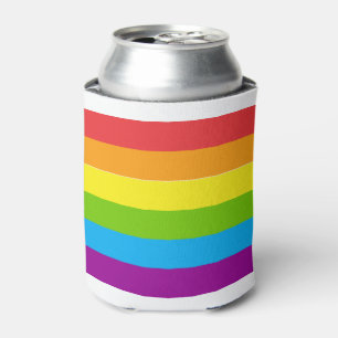 Rafraîchisseur Pour Canette LGBTQ FIDE Rainbow Stripes