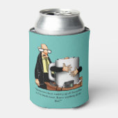 Rafraîchisseur Pour Canette L'humeur du bureau peut refroidir (Can devant)