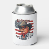 Rafraîchisseur Pour Canette Liberté pour Trump américain du Golfe (Can devant)