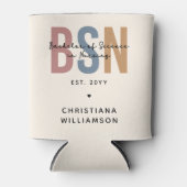 Rafraîchisseur Pour Canette Licence BSN en sciences infirmières sur mesure (Devant)