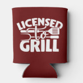 Rafraîchisseur Pour Canette Licence De Grill (Dos)