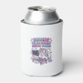 Rafraîchisseur Pour Canette Licorne Coding Licorne Debug Squad Marché Charmant (Can devant)