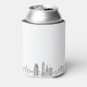 Rafraîchisseur Pour Canette Ligne Skyline stylisée Cleveland | Mariage peut re (Can Dos)